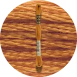 DMC Mouliné Spécial 25, Red/Yellow/Orange Shades 0976