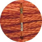 DMC Mouliné Spécial 25, Red/Yellow/Orange Shades 0921