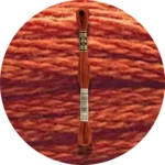 DMC Mouliné Spécial 25, Red/Yellow/Orange Shades 0919