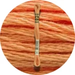 DMC Mouliné Spécial 25, Red/Yellow/Orange Shades 0402