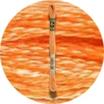 DMC Mouliné Spécial 25, Red/Yellow/Orange Shades 0722