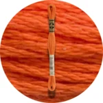 DMC Mouliné Spécial 25, Red/Yellow/Orange Shades 0946