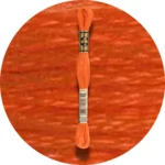 DMC Mouliné Spécial 25, Red/Yellow/Orange Shades 0608