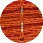 DMC Mouliné Spécial 25, Red/Yellow/Orange Shades 0720