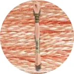 DMC Mouliné Spécial 25, Red/Yellow/Orange Shades 0754