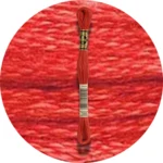 DMC Mouliné Spécial 25, Red/Yellow/Orange Shades 0349