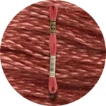 DMC Mouliné Spécial 25, Red/Yellow/Orange Shades 3328