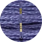 Mouliné Spécial 25, Blue/Purple 0031