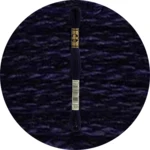 Mouliné Spécial 25, Blue/Purple 0939