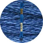 Mouliné Spécial 25, Blue/Purple 0825