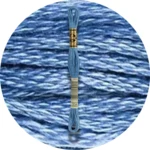 Mouliné Spécial 25, Blue/Purple 0334