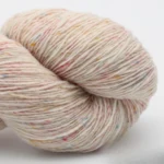 BC Garn Loch Lomond Lace GOTS 30 White confetti
