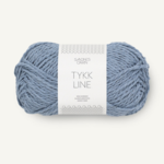 Sandnes Tykk Line 6032 Blue Hydrangea
