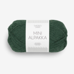 Sandnes Mini Alpakka 8581 Deep Forest Green