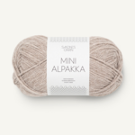 Sandnes Mini Alpakka 2650 Grey Beige Melange