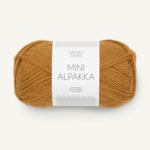 Sandnes Mini Alpakka 2335 Mustard Yellow