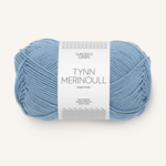 Sandnes Tynn Merinoull 6032 Blue Hydrangea