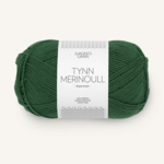 Sandnes Tynn Merinoull 8072 Forest Green