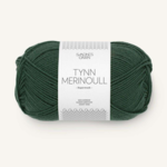 Sandnes Tynn Merinoull 8581 Deep Forest Green