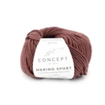 Katia Concept Merino Sport 072 Red brown