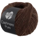 Lana Grossa Cashmere Pure 37 Dark brown