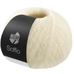 Lana Grossa Soffio 43 Grey beige