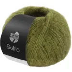 Lana Grossa Soffio 32 Grey green
