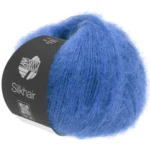 Lana Grossa Silkhair 133 Gentian blue