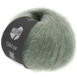 Lana Grossa Silkhair 105 Grey green