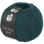 Lana Grossa Cool Wool Lace 69 Dark petrol