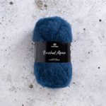 Svarta Fåret Brushed Alpaca 006 Rum blue