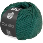 Lana Grossa Cool Wool Mélange 1505 Dark green heather