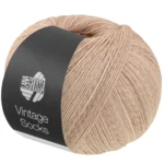Lana Grossa Vintage Socks 1019 Beige/sand heathered