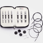 KnitPro Karbonz Special Interchangeable Circular Needle Set, Midi, 4 inches