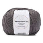 LindeHobby Merino Bliss 90 07 Charcoal