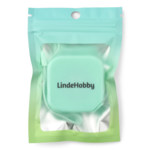 LindeHobby Square Retractable Measuring Tape, 150 cm Green