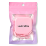 LindeHobby Square Retractable Measuring Tape, 150 cm Pink