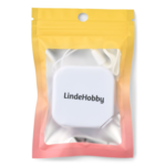 LindeHobby Square Retractable Measuring Tape, 150 cm White