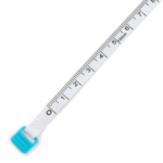 LindeHobby Square Retractable Measuring Tape, 150 cm Blue