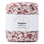 LindeHobby Inspire 74 White with dark pink flowers (Print)