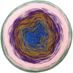 Rico Design Creative Wool Dégradé Super 6 15 Purple-green