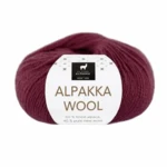 Du Store Alpakka Wool 574 Bordeaux