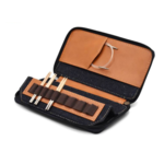 LYKKE Oxford Case for Interchangeable Circular Needles, 9 cm Light brown