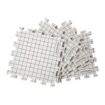 LindeHobby Blocking Mats in Felted Bag with 100 T-Pins, White