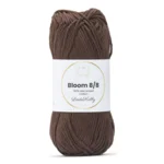 LindeHobby Bloom 8/8 Mercerized Cotton 08 Dark Brown