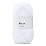 LindeHobby Fuzzy Chenille 01 White