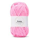 LindeHobby Fuzzy Chenille 48 Neon Light Pink