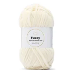 LindeHobby Fuzzy Chenille 10 Cream (Light Beige)