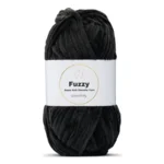 LindeHobby Fuzzy Chenille 02 Black