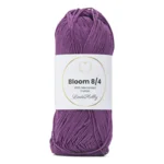 LindeHobby Bloom 8/4 Mercerized Cotton 13 Purple